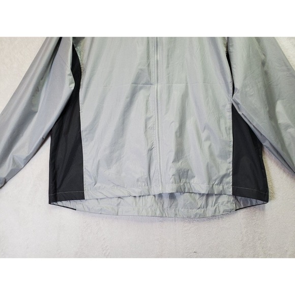 I5 Windbreaker Jacket Mens XL Multicolor Waterproof Hooded‎ Pockets Full Zipper - Picture 3 of 9